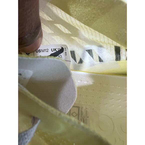 On Cloudboom Strike Men’s Running Shoes Yellow White Size 12 Elite Race Shoes main image 11